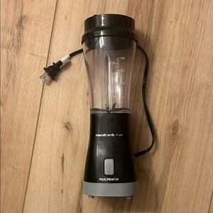 Hamilton Beach Black and Gray Personal Blender- 400 mL
